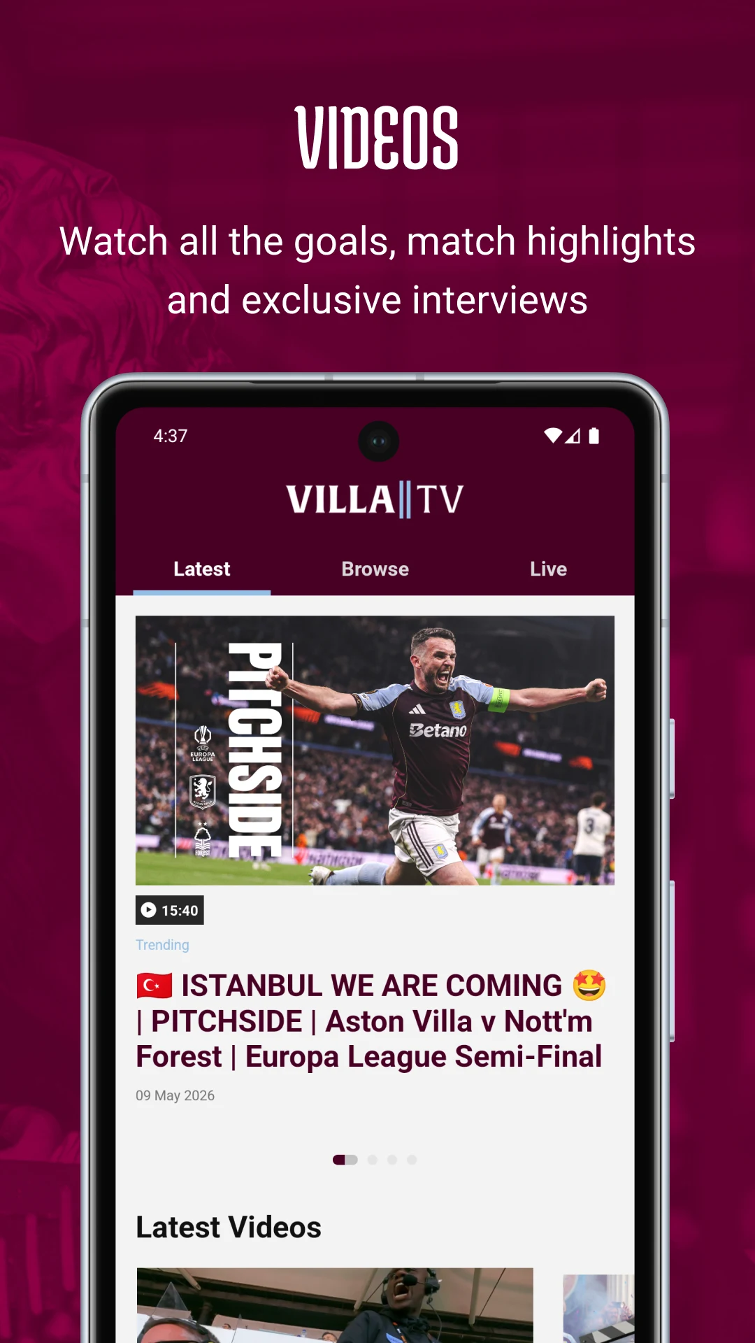 Aston Villa screenshot